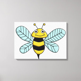 Biene Leinwanddruck