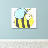 Biene Leinwanddruck (Insitu (Holzboden))