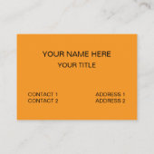 Biene Liebe zu arbeiten Visitenkarte (Rückseite)