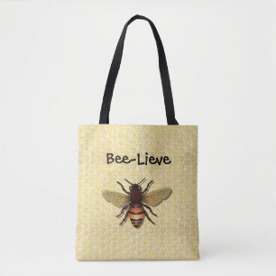 Biene-Lieve Bienenwaben-Honig-Bienen-Tragetaschen Tasche