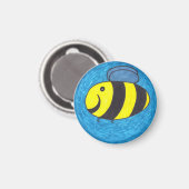 Biene! Magnet (Vorderseite/Rückseite)
