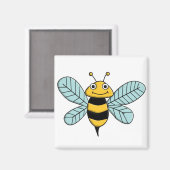 Biene Magnet (Vorderseite/Rückseite)