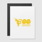 Biene Magnetkarte (Vorne/Hinten)