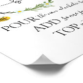 Biene Mama-osa Bar Sign Poster (Ecke)