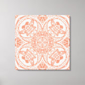 Biene Mandala benutzerdefinierte Farbanpassung Leinwanddruck (Vorderseite)