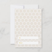 Biene Mein Valentine-Klassenzimmer Valentine Einladung (Rückseite)