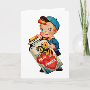 Biene Meine Valentine Faltkarte Karte