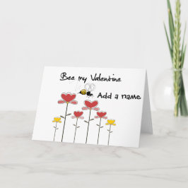 Biene meine Valentine... Feiertagskarte
