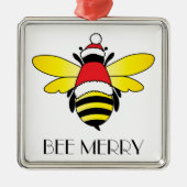 Biene Merry Holiday Ornament (Vorne)