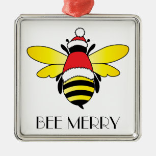 Biene Merry Holiday Ornament Aus Metall