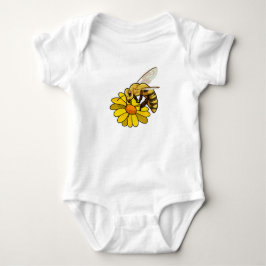 Biene mit Blossom Baby Strampler