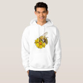 Biene mit Blossom Hoodie (Vorne ganz)