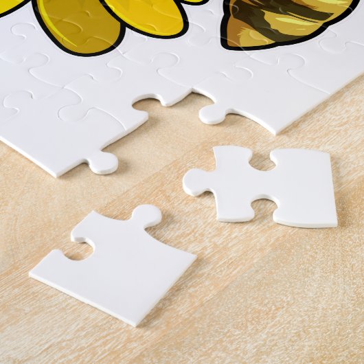 Biene mit Blossom Puzzle (Seite)