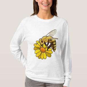 Biene mit Blossom T-Shirt