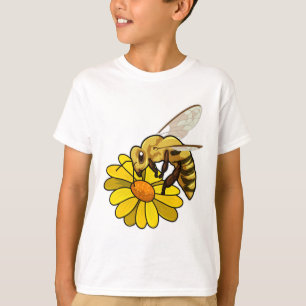 Biene mit Blossom T-Shirt