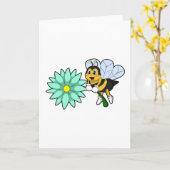 Biene mit Blume.PNG Karte (Gelbe Blume)