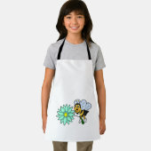 Biene mit Blume.PNG Schürze (Insitu)