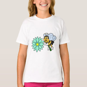 Biene mit Blume.PNG T-Shirt