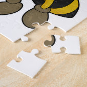 Biene mit Blume Puzzle (Seite)
