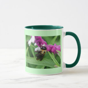 Biene mit der Samt-Blumen-Tasse #4 Tasse