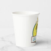 Biene mit Honey Jar Vintage Bienenzüchter Pappbecher (Rechts)