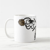 Biene mit Klee Kaffeetasse (Links)