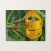Biene mit Lilie Puzzle (Horizontal)