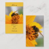 Biene mit mir visitenkarte (Vorne/Hinten)