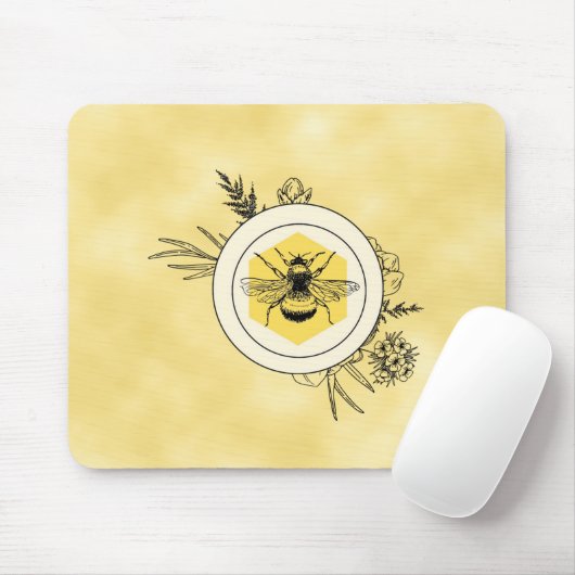 Biene Mousepad (Mit Mouse)