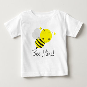 Biene My Valentine Baby Boy oder Girl Bumblebee Baby T-shirt