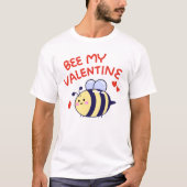 Biene my Valentine T-Shirt (Vorderseite)