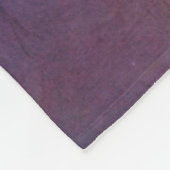 Biene N Wildblumen Earth Tones Fleecedecke (Ecke)