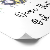 Biene - Name dieses Babynahrung Poster (Ecke)