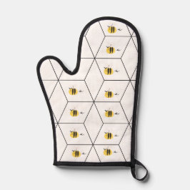 Biene, niedlich doodle ofenhandschuh