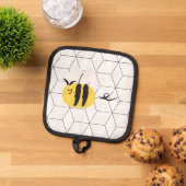 Biene, niedlich doodle topflappen (Oben Unten)