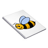 Biene - niedlich notizblock (Rechte Seite)