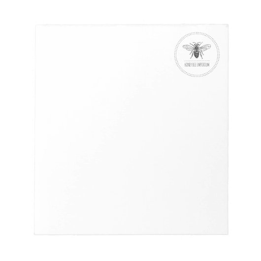 Biene Notizblock (Vorderseite)