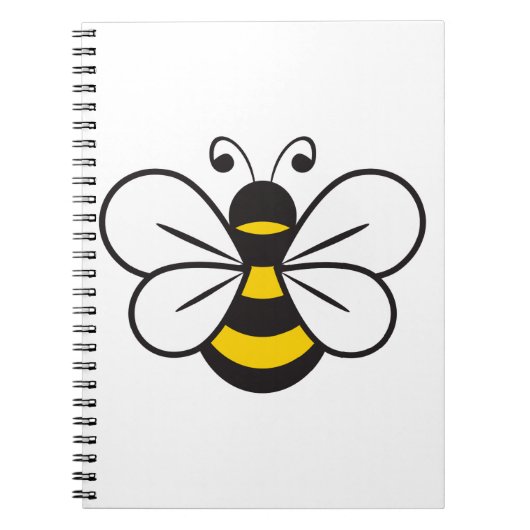 Biene Notizblock (Vorderseite)