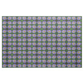 Biene on Aster Blume Nature Pattern Stoff (Yard (91,4 cm))