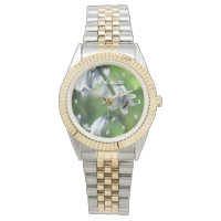 Biene on Bluebell Blume Personalisiert