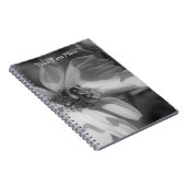 Biene On Cosmos Blume Notebook Notizblock (Rechte Seite)