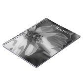 Biene On Cosmos Blume Notebook Notizblock (Linke Seite)