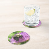 Biene on Thistle Party Untersetzer (Vor Ort)