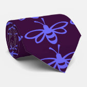 Biene [Orchidee] Krawatte (Gerollt)