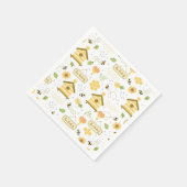 Biene Papier Serviette (Ecke)