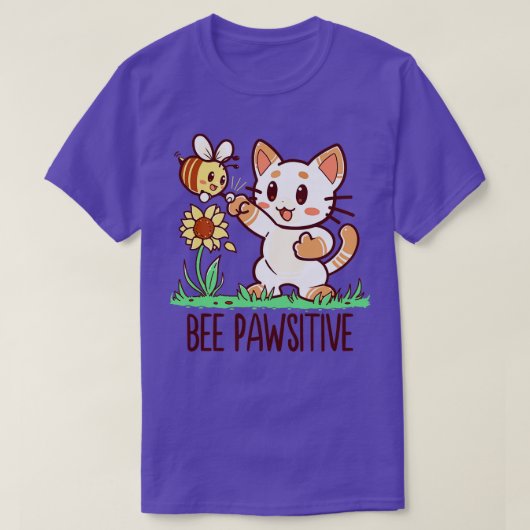 Biene Pawsitive T-Shirt (Design vorne)