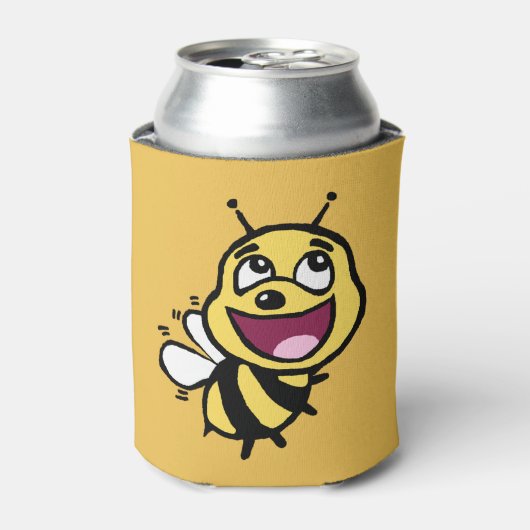 Biene Phantastisch Dosenkühler (Kanne Vorderseite)