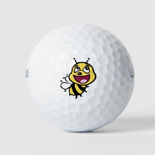 Biene Phantastisch Golfball (Vorderseite)