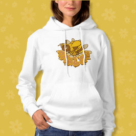 Biene Phantastisch - Niedlicher Cartoon Hummel Bie Hoodie