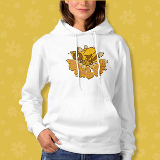 Biene Phantastisch - Niedlicher Cartoon Hummel Bie Hoodie